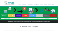 Desktop Screenshot of my-ged.net